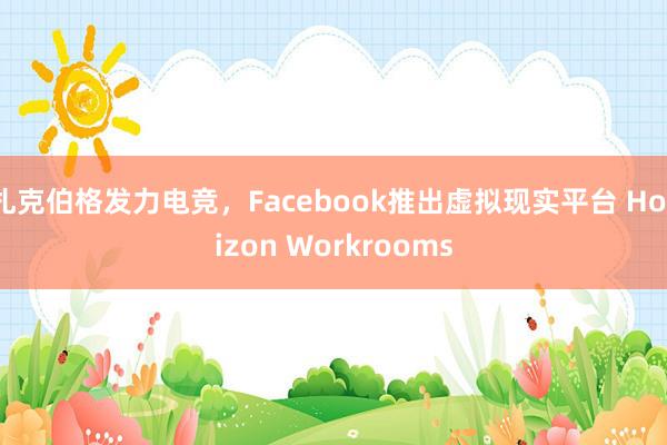 扎克伯格发力电竞，Facebook推出虚拟现实平台 Horizon Workrooms